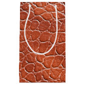 Ledernes Muster Kleine Geschenktüte (Vorderseite)