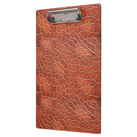 Ledernes Muster Klemmbrett (Links)