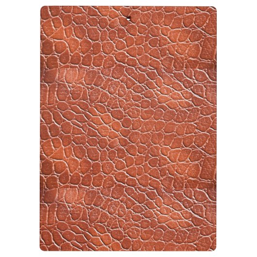 Ledernes Muster Klemmbrett (Rückseite)