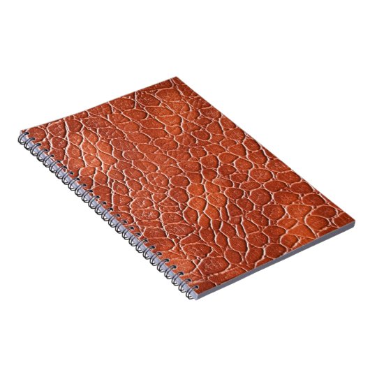 Ledernes Muster Notizblock (Rechte Seite)