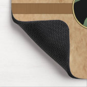 Ledernes Pferd MousePad (Ecke)