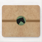 Ledernes Pferd MousePad (Vorne)