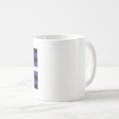 Lederpraktik: Stolperflagge Kaffeetasse (VorderseiteRechts)