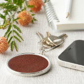 Lederprämie Runder Schlüsselanhänger (Seite)