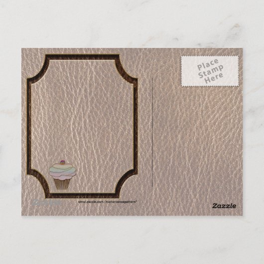 Lederschau Postkarte (Rückseite)