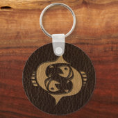 Lederschau Schlüsselanhänger (Vorderseite)