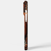 Lederschaubär am Fluss Case-Mate iPhone Hülle (Rückseite / Links)