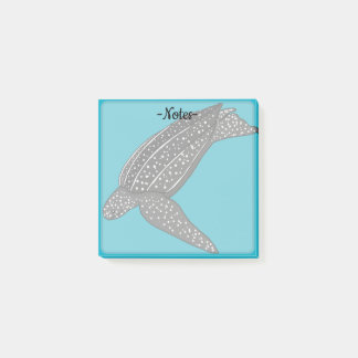 Lederschildkröte post-it klebezettel