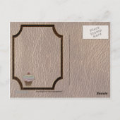 Lederschminke Postkarte (Rückseite)