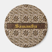 Lederschmuck Magnet (Vorne)