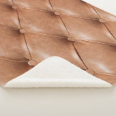 Ledersofa-Hintergrund Sherpadecke (3/4)