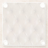 Ledersofa: Texturierter Hintergrund Glasuntersetzer (Rückseite)