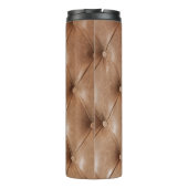 Ledersofa: Texturierter Hintergrund Thermosbecher (Rückseite)