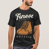 Lederstiefel T-Shirt (Vorderseite)