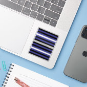 Lederstreifen Aufkleber (Laptop mit iPhone)