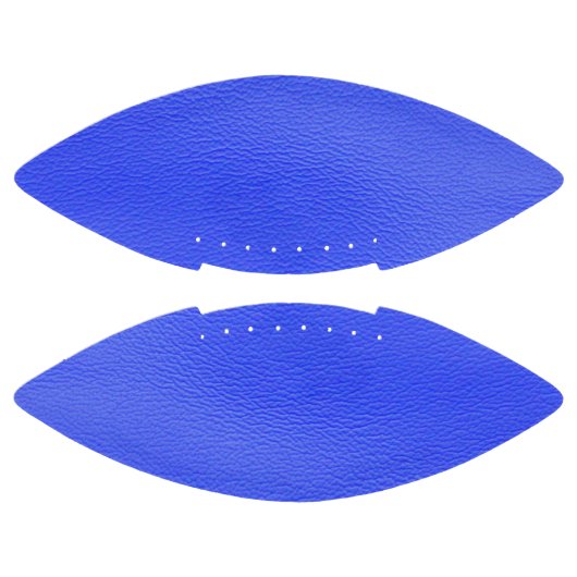 Lederstruktur, blau football (Paneele)