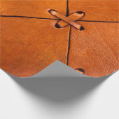 Lederstruktur. Geschenkpapier (Ecke)