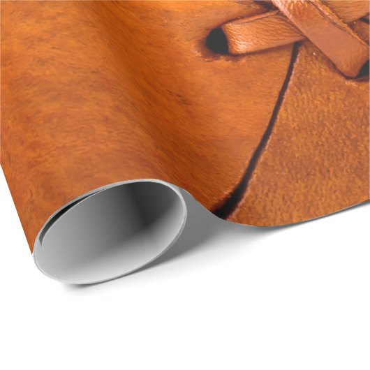 Lederstruktur. Geschenkpapier (Rolleneckpunkt)