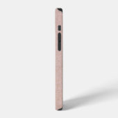 Lederstruktur Tapete iPhone Hülle (Linke Seite)