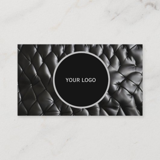 Lederstruktur Visitenkarte (Vorderseite)
