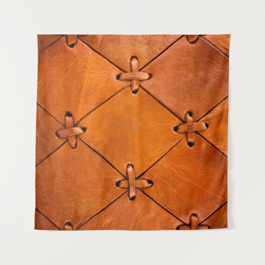 Lederstruktur. Wandteppich (Vorderseite (Horizontal))