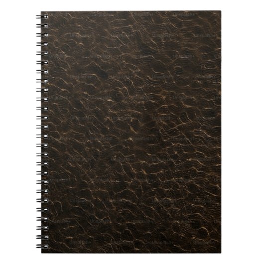 Ledertagebuch Notizblock (Vorderseite)