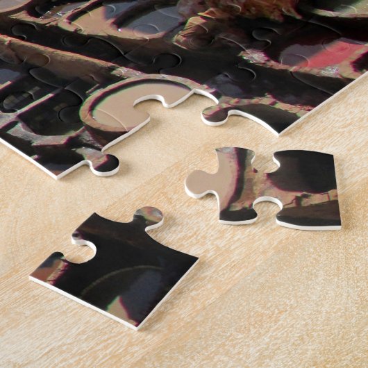 Ledertannenmorocco Puzzle (Seite)