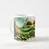 Ledertasche Fairway Kaffeetasse (Vorderseite Links)
