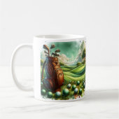 Ledertasche Fairway Kaffeetasse (Links)