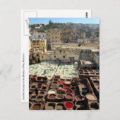 Lederteppiche Postkarte (Vorne/Hinten)