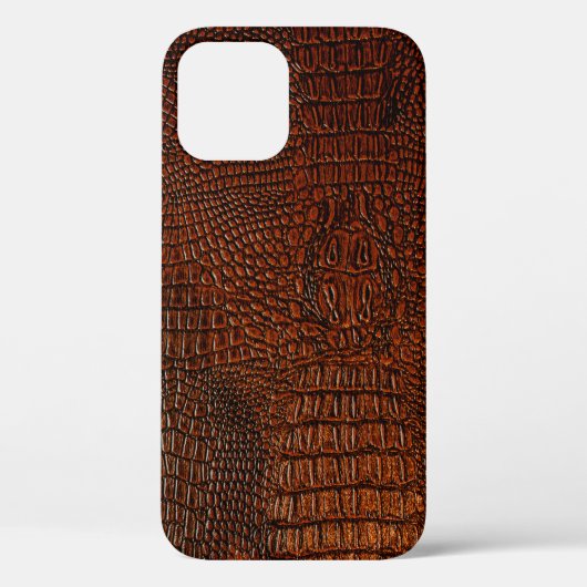Ledertextilien, braun, abstrakt, antik, ,ba Case-Mate iPhone hülle (Rückseite)