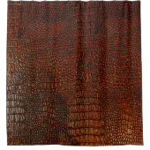 Ledertextilien, braun, abstrakt, antik, ,ba duschvorhang (Vorderseite)