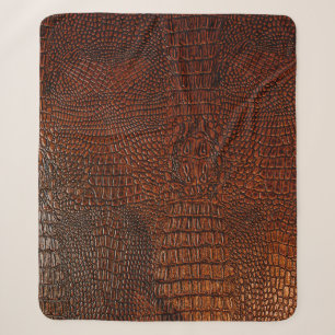 Ledertextilien, braun, abstrakt, antik, ,ba sherpadecke