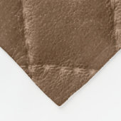 Ledertextilien, Muster, abstrakt, tierisch, Fleecedecke (Ecke)