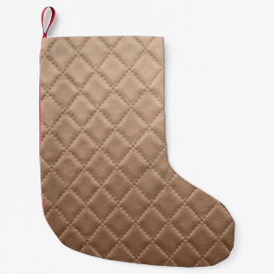 Ledertextilien, Muster, abstrakt, tierisch, Kleiner Weihnachtsstrumpf