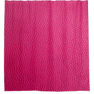 Ledertextur aus rosa Leder Duschvorhang
