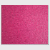 Ledertextur aus rosa Leder Geschenkpapier (Flach)