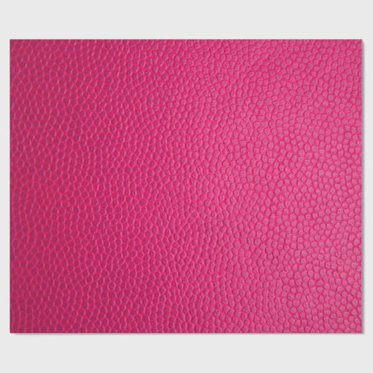 Ledertextur aus rosa Leder Geschenkpapier (Flach)