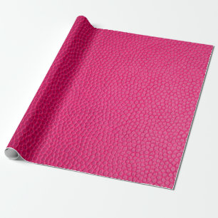 Ledertextur aus rosa Leder Geschenkpapier