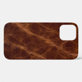 Ledertextur braun,Textur,abstrakt,Acces Case-Mate iPhone Hülle (Rückseite (Horizontal))