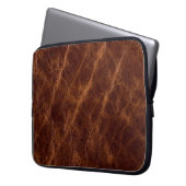 Ledertextur braun,Textur,abstrakt,Acces Laptopschutzhülle (Vorderseite Links)
