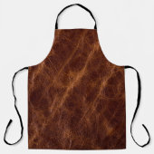 Ledertextur braun,Textur,abstrakt,Acces Schürze (Vorderseite)