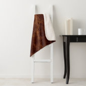 Ledertextur braun,Textur,abstrakt,Acces Sherpadecke (Beispiel)