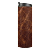 Ledertextur braun,Textur,abstrakt,Acces Thermosbecher (Nach rechts gedreht)