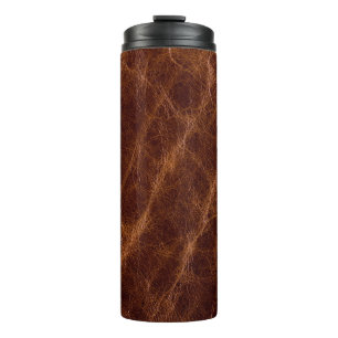 Ledertextur braun,Textur,abstrakt,Acces Thermosbecher