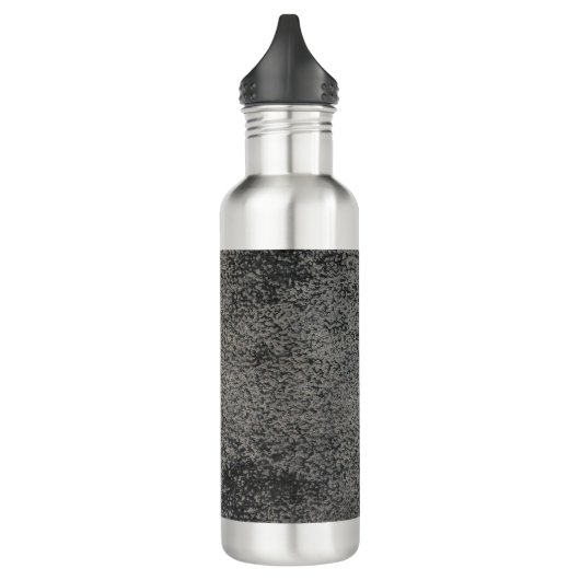 Ledertextur Edelstahlflasche (Links)