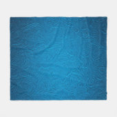 Ledertextur Fleecedecke (Vorderseite (Horizontal))