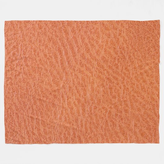 Ledertextur Fleecedecke (Vorderseite (Horizontal))