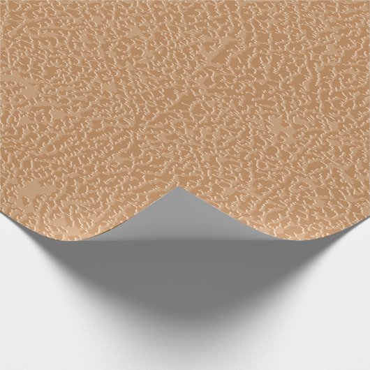 Ledertextur Hintergrund. Braune Ledertextur. Geschenkpapier (Ecke)