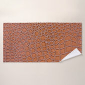 Ledertextur, Hintergrundtextur, Kunst, Hintergrund Badehandtuch (Badehandtuch)